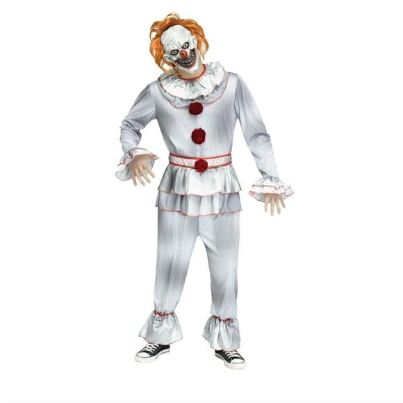 NWT Boy's Halloween Costume "IT" Clown Pennywise, Size S 6/7 - Picture 4 of 10
